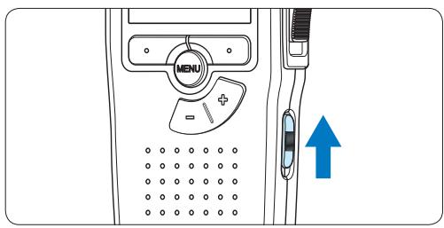 PHILIPS LFH9120,  LFH9120,  LFH9375,  LFH9380,  LFH9398,  LFH9399,  LFH-9172 - Attivazione del Pocket Memo - 1