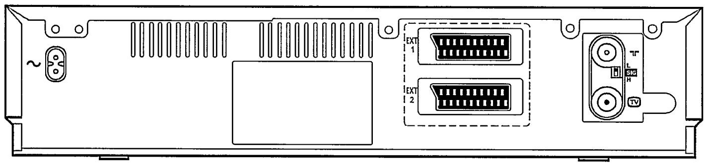 PHILIPS 3SB419 - Le panneau arrêté du magnétoscope - 1
