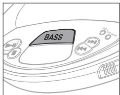 PHILIPS AX1001 - Réglage des basses - 2