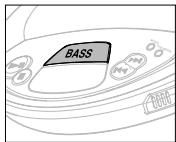 PHILIPS AX1101 - Réglage des basses - 1