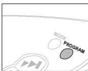 PHILIPS AX1101 - Effacer le programme - 1
