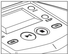 PHILIPS AX5002 - Selección de una pista cuando se ha detenido la reproduccion - 1