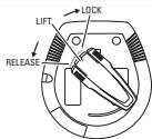 PHILIPS AX5002 - Belt Clip (not on all versions) - 2
