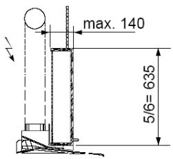 AEG-ELECTROLUX DA GL55Z  - INSTALLATION GUIDE - Réglage du volume d'air désiré: - 4