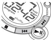 PHILIPS AX5211-07B - Recherche d'un passage en cours de lecture - 1