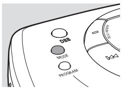 PHILIPS EXP211/00C - Titel wiederholt oder in beliebiger Reihenfolge wiedergeben - MODE - 1