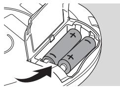 PHILIPS EXP211/00C - Anzeige bei leeren Batterien - 1