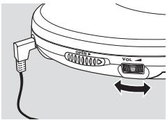 PHILIPS EXP211/00C - Volume adjustment - 1