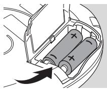 PHILIPS EXP211/00C - Indication of empty batteries - 1