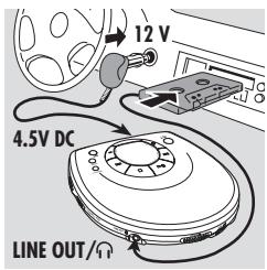 PHILIPS EXP211/00C - In-car connections (supplied or optionally available) - 1