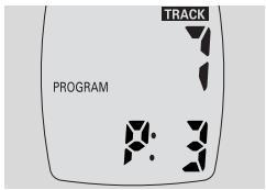 PHILIPS EXP211/00C - Programming track numbers - 2