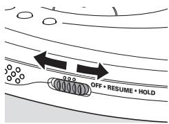 PHILIPS EXP211/00C - Storing the last position played - RESUME - 1
