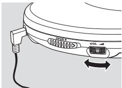 PHILIPS EXP211/00C - Réglage du volume - 1