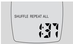 PHILIPS EXP211/00C - Playing tracks repeatedly or in random order - MODE - 2