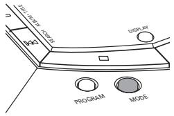 PHILIPS EXP311 - Reproduccion de pistas repetidamente o enorden aleatorio - MODE - 1