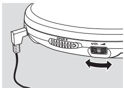 PHILIPS EXP311 - Volume adjustment - 1