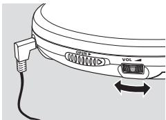 PHILIPS EXP311 - Einstellen der Lautstärke - 1