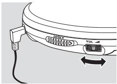 PHILIPS EXP311 - Ajuste del volumen - 1