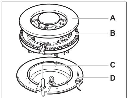 AEG-ELECTROLUX EGG7353 - Zapalení hořaku: - 3