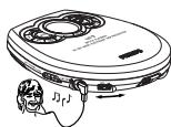 PHILIPS EXP323 - Réglage du volume - 1