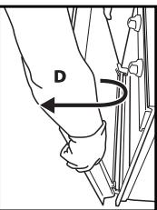 WHIRLPOOL AKZM 8530 - Pour remonter la porte : - 4