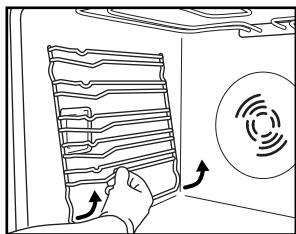WHIRLPOOL AKZM 8530 - MOVING THE TOP HEATING ELEMENT (SOME MODELS ONLY) - 1