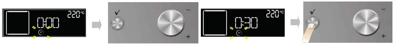 WHIRLPOOL AKZM 8530 - SETTING COOKING TIME - 1