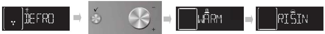 WHIRLPOOL AKZM 8530 - SELECTING SPECIAL FUNCTIONS - 1