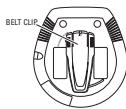 PHILIPS AX5001 - Clip ceinture (disponible sur certaines versions) - 1