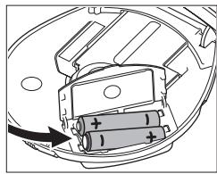 PHILIPS AX5001 - Inserting batteries - 1