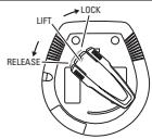 PHILIPS AX5001 - Belt Clip (not on all versions) - 2
