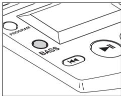 PHILIPS AX5004 - Réglage des basses - 2