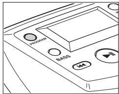 PHILIPS AX5004 - Programación de númeroos de pista - 1