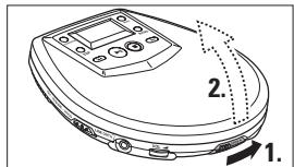 PHILIPS AX5004 - Télécommande (pas sur tous les modèles) - 1