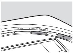 PHILIPS EXP511 - Bass adjustment - 1
