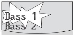 PHILIPS EXP511 - Einstellen des Basses - 2
