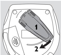 PHILIPS EXP511 - Anschließen der Fernbedienung - 2