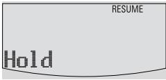 PHILIPS EXP511 - Locking all buttons – HOLD - 1