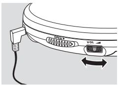 PHILIPS EXP511 - Volume adjustment - 1