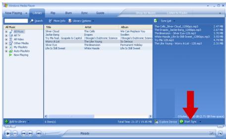 PHILIPS PSS210 - Manual synchronization - 6