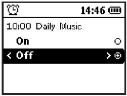 PHILIPS PSS220 - Alarm mode - 2