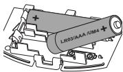 PHILIPS SA1943A - Inserting AA (LR6, UM3) batteries - 1