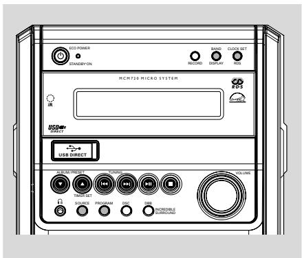 PHILIPS SA1MXX04WS - Vymazání programu - 1