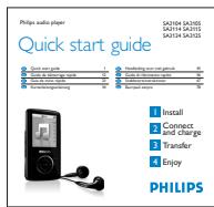 PHILIPS SA3125-37B - Contenu de la boîte - 4