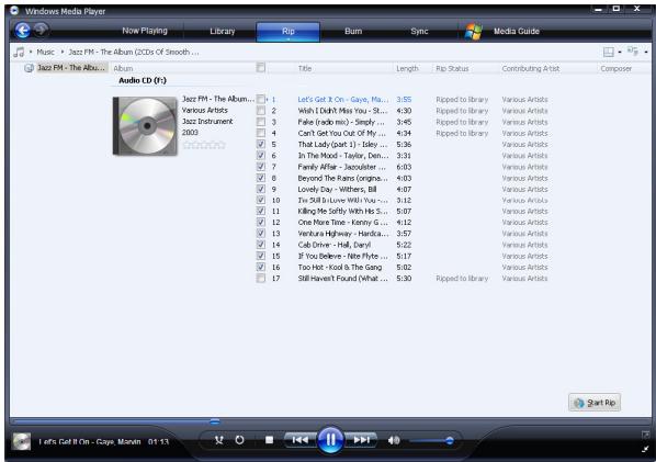 PHILIPS SA5225BT - Encodage de morceaux d'un CD - 4