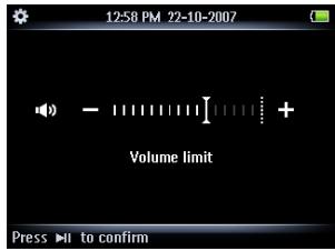 PHILIPS SA5225BT - Volume maximum - 1