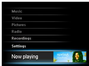PHILIPS SA5225BT - Reprise de la lecture (lecture en cours) - 1