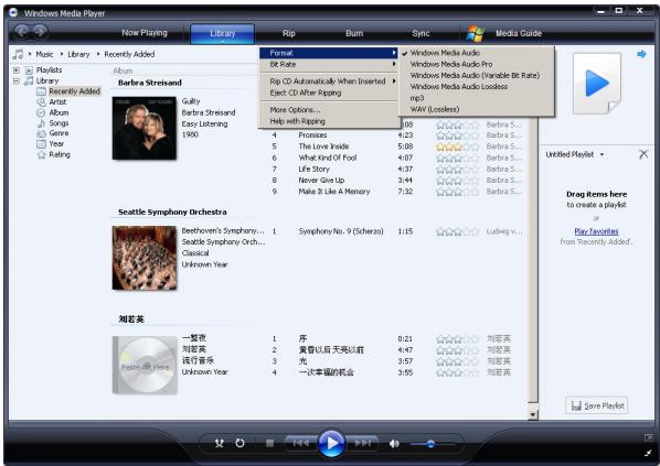 PHILIPS SA5225BT - Encodage de morceaux d'un CD - 1