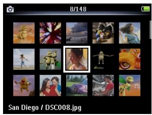 PHILIPS SA5245BT - Ajout d'images au dossier Favorites - 1