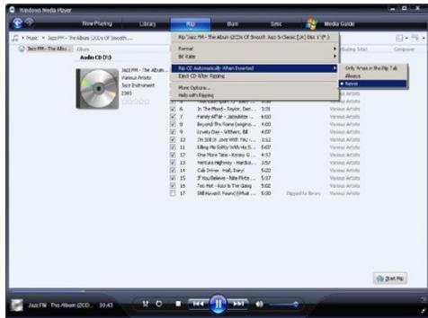 PHILIPS GOGEAR SA1VBE08 - Encodage de morceaux d'un CD - 3